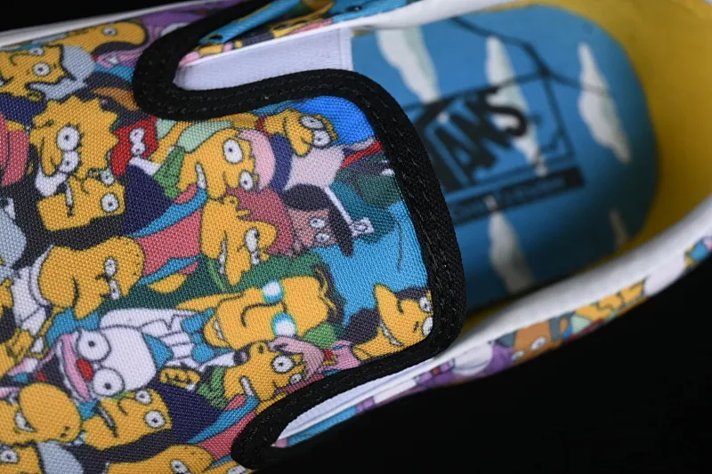 All categories Vans Vans series Vans Low Vans low-top Simpson x Vans Slip-on Pro Simpsons full-print low-top casual sneakers VN0A3WMD1TJ